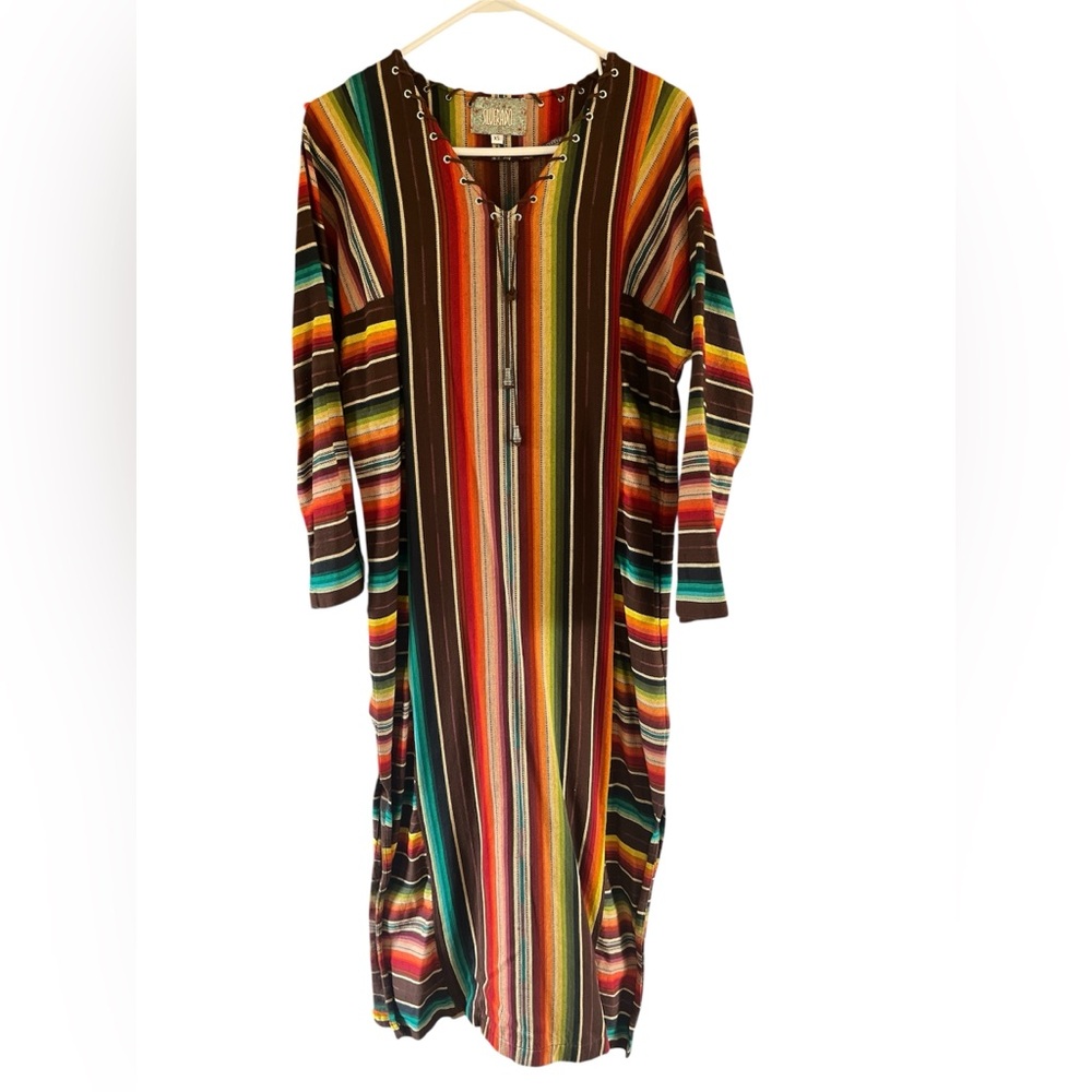 Multicolor Striped Silverado Women's Dress